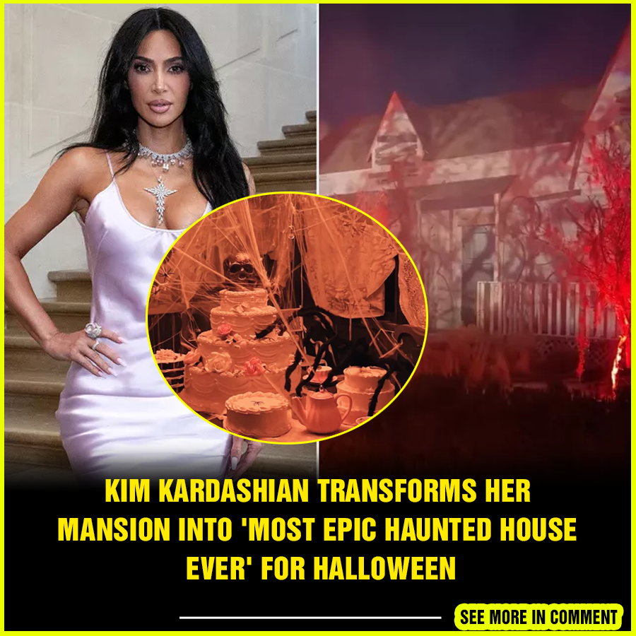 Kim Kardashian Transforms Her Mansion into 'Most Epic Haunted House